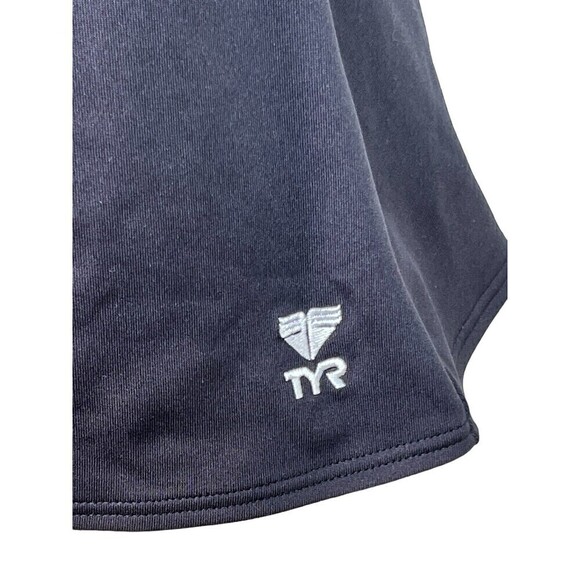 NWT TYR SOLIDS HALTER TWIST TANKINI SWIM TOP REMOVEABLE CUPS BLACK SIZE 8 - Picture 5 of 13